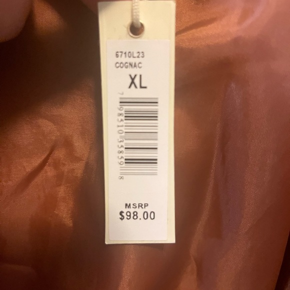 Max Studio Leather Jacket - Picture 4 of 4